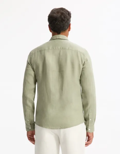 Celio Linen Shirt Daflix - Mens