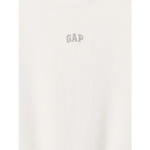 GAP MOD RIB ABBRV Dámske tričko, biela, veľkosť