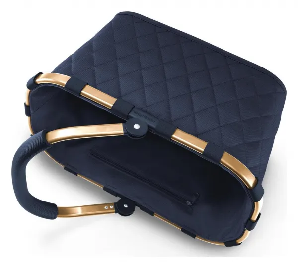Reisenthel Carrybag Frame Rhombus Midnight Gold