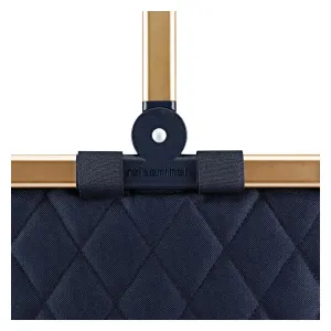 Reisenthel Carrybag Frame Rhombus Midnight Gold