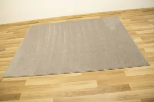 Koberec Java 274 Filc sivý / strieborný