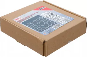 BGS Technics Sada nástrčných hlavíc na ráfiky pre Audi | 20 ks BGS9499