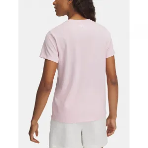 Dámske tričko s krátkym rukávom UNDER ARMOUR UA Rival Outline SS-PNK