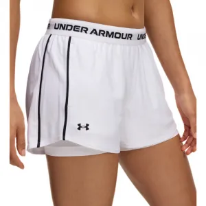 Dámske tréningové kraťasy UNDER ARMOUR Tech Play Up 2in1 Shorts-WHT