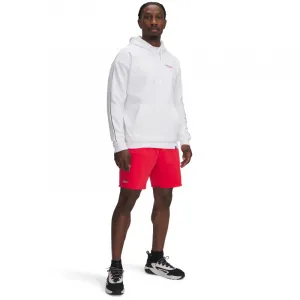 Pánske teplákové kraťasy UNDER ARMOUR PROJECT ROCK Icon Flc Short-RED