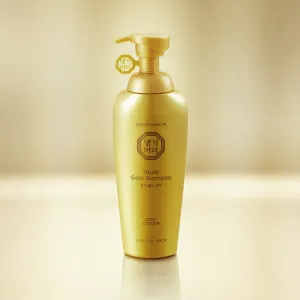 DAENG GI MEO RI Yula Gold Shampoo intenzívne vyživujúci šampón pre posilnenie a lesk vlasov 500 ml