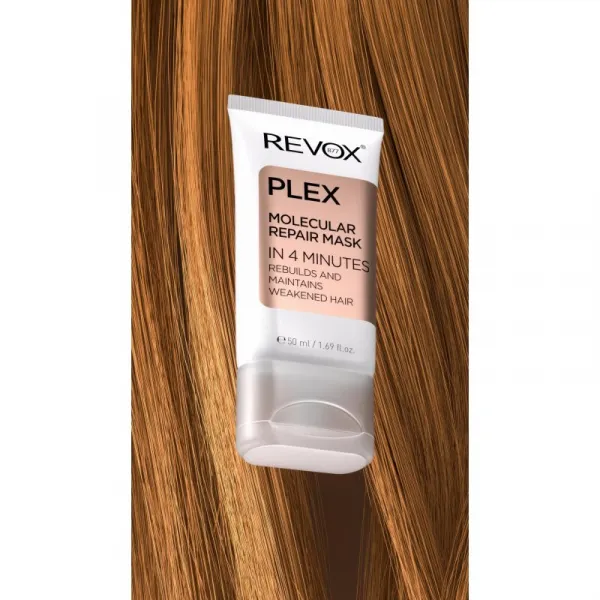 Revox B77 PLEX Molecular Repair Mask obnovujúca bezoplachová maska na vlasy 50 ml