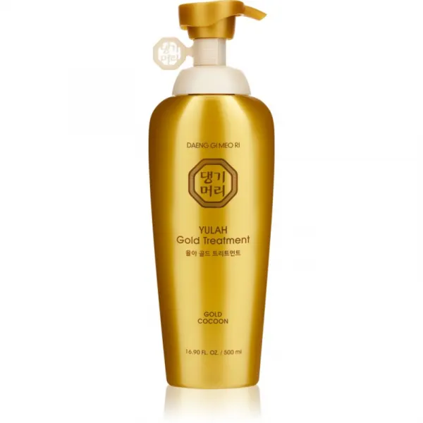 DAENG GI MEO RI Yula Gold Treatment obnovujúci kondicionér pre posilnenie a lesk vlasov 500 ml