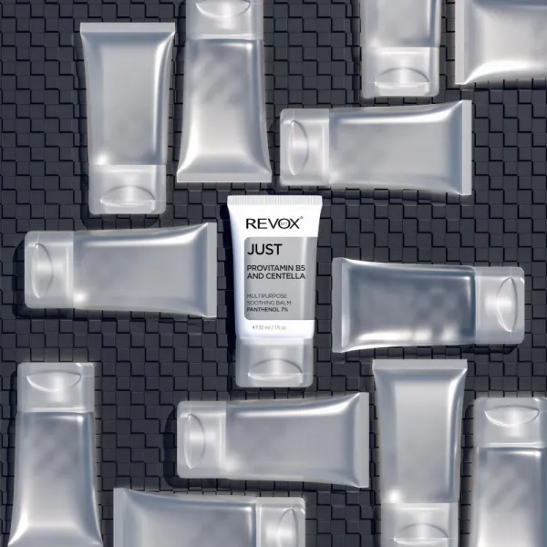 Revox B77 JUST Provitamin B5 and Centella hydratačný balzam na upokojenie pleti 30 ml