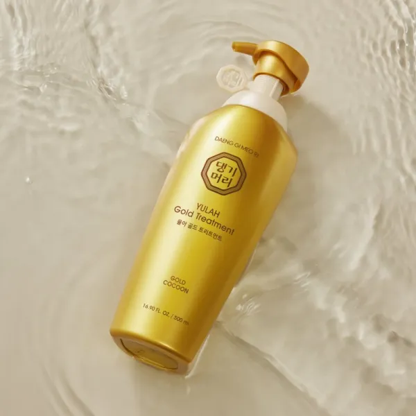 DAENG GI MEO RI Yula Gold Treatment obnovujúci kondicionér pre posilnenie a lesk vlasov 500 ml
