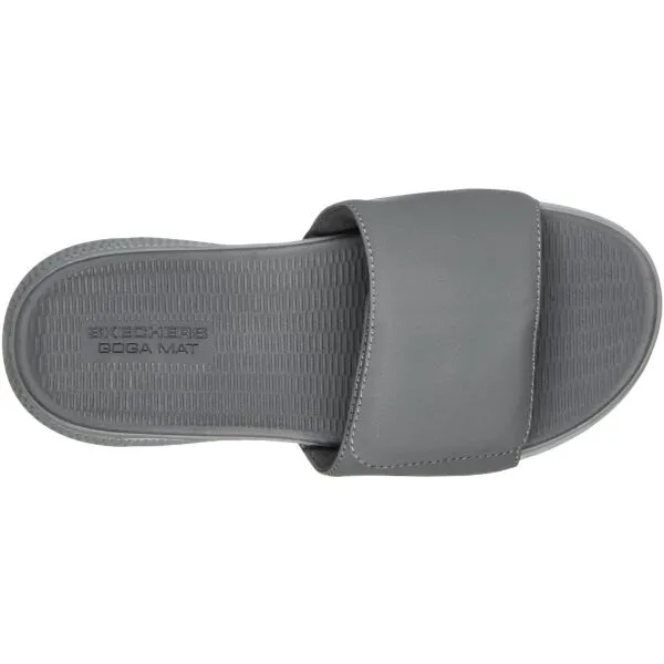 Skechers GO CONSISTENT - WATERSHED Pánske šľapky, sivá, veľkosť