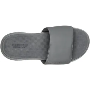 Skechers GO CONSISTENT - WATERSHED Pánske šľapky, sivá, veľkosť