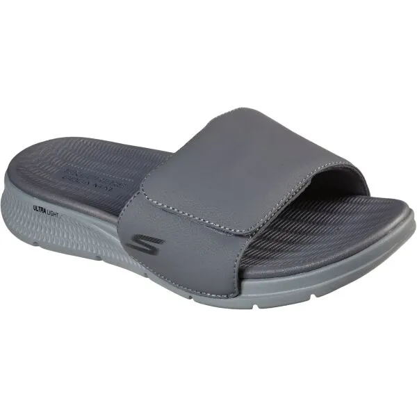 Skechers GO CONSISTENT - WATERSHED Pánske šľapky, sivá, veľkosť