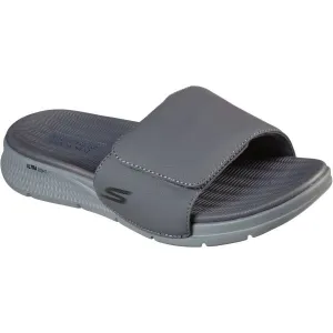 Skechers GO CONSISTENT - WATERSHED Pánske šľapky, sivá, veľkosť