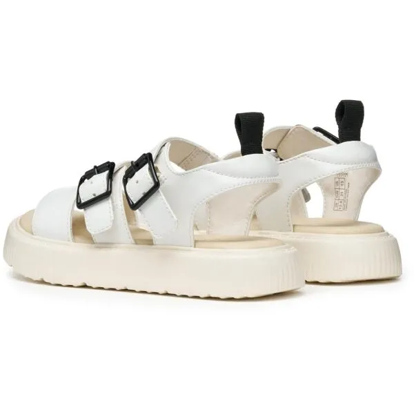 Geox J SANDAL KODETTE G Dievčenské sandále, biela, veľkosť