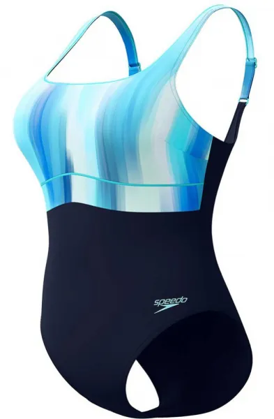 Speedo shaping contoureclipse 1 piece arctic blue s - uk32