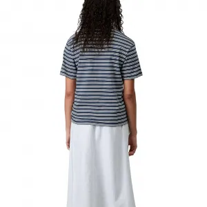 Carhartt WIP T-Shirt Sydney Stripe W "Dusky Blue" (I034494-2S3XX)