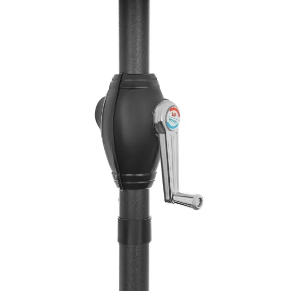 LONGWELL INDUSTRIAL LTD Záhradný slnečník PLUGO 210 cm sivý