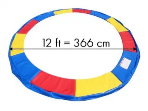 MULTISTORE Pružinová ochrana pro trampolínu BASTIS 366-374 cm barevná