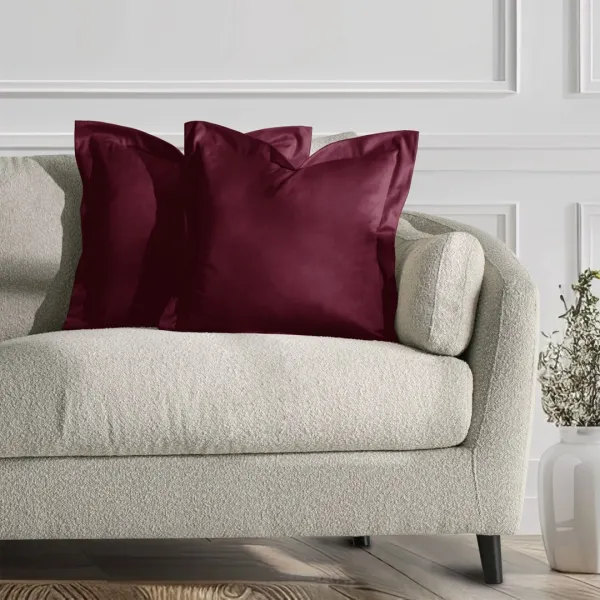 Súprava 2 ks obliečok na vankúše AmeliaHome Velvet Side červená, veľkosť 50x70