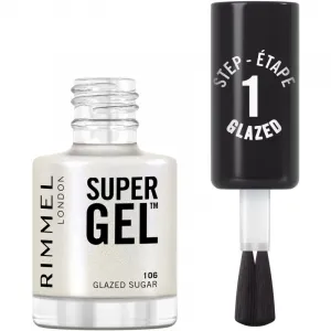 Rimmel Super Gel gélový lak na nechty bez použitia UV/LED lampy odtieň 106 Glazed Sugar 12 ml