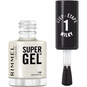 Rimmel Super Gel gélový lak na nechty bez použitia UV/LED lampy odtieň 109 Whipped 12 ml