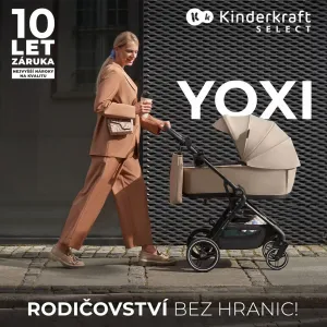 Kočík kombinovaný Yoxi 2v1 Moonlight Grey