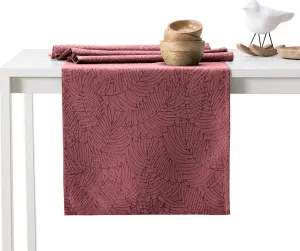 Běhoun na stůl AmeliaHome Gaia růžový, veľkosť 30x80