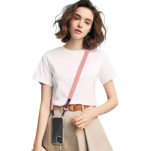 Tech-Protect Rope Crossbody šnúrka na mobil, ružová