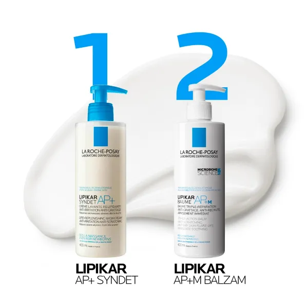 La Roche-Posay Lipikar Baume AP+M relipidačný balzam proti podráždeniu a svrbeniu pokožky 400 ml