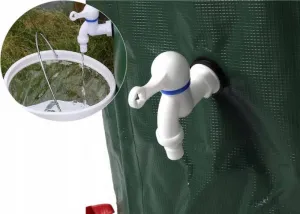 Garden Line Skládací nádoba na dešťovou vodu RAINY 250 l zelená