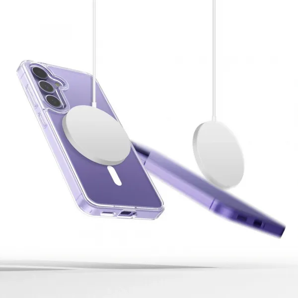 Tech-Protect Flexair Hybrid s MagSafe, Samsung Galaxy S25 Edge, priehľadný