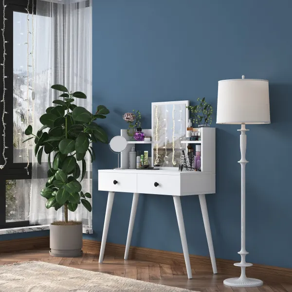 Kozmetický stolík BJ 102 White