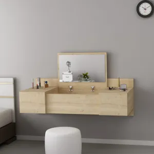 Kozmetický stolík Zakkum Sapphire Oak