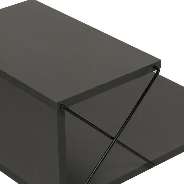 Nočný stolík Cross Anthracite