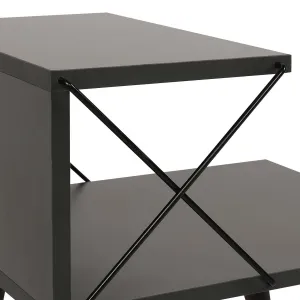 Nočný stolík Cross Anthracite