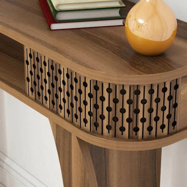 Dekoratívny stôl Damla Walnut