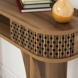 Dekoratívny stôl Damla Walnut