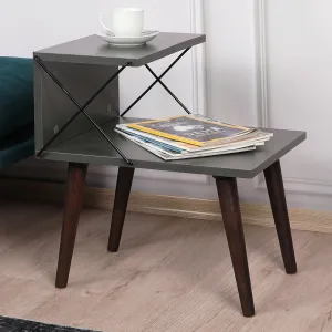 Nočný stolík Cross Anthracite