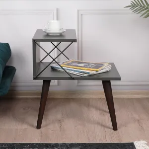 Nočný stolík Cross Anthracite