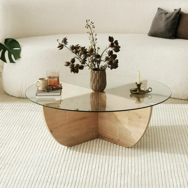 Konferenčný stolík Lily Sapphire Oak
