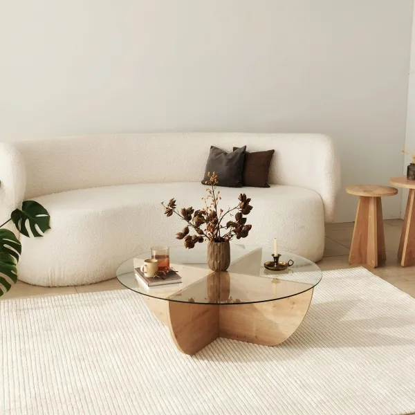 Konferenčný stolík Lily Sapphire Oak