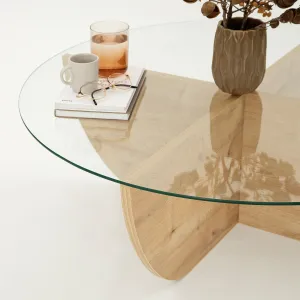 Konferenčný stolík Lily Sapphire Oak