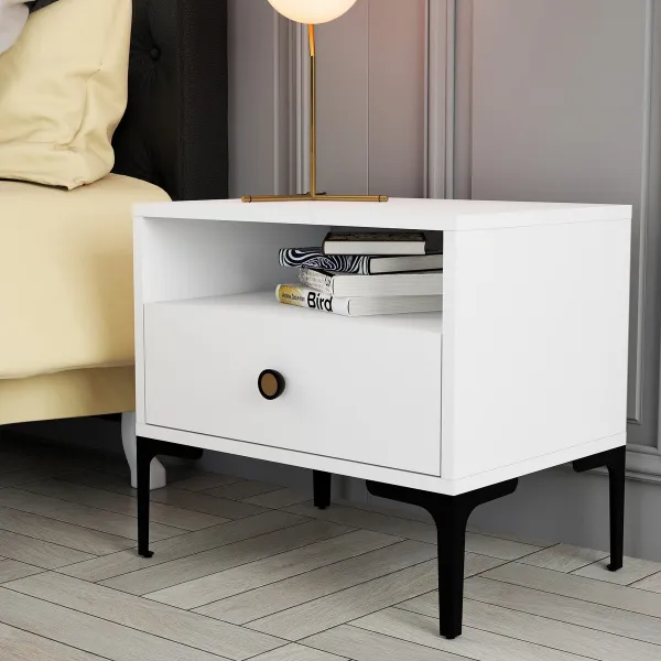 Nočný stolík Lizbon 535 - White