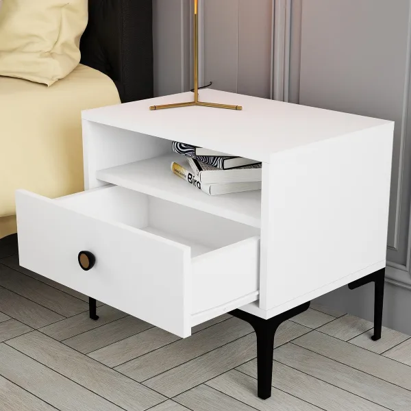 Nočný stolík Lizbon 535 - White