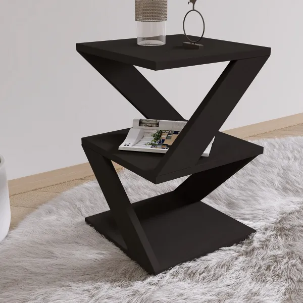 Príručný stolík / Odkladací stolík Albeni - Black