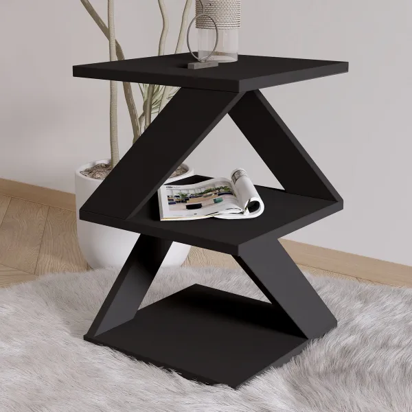 Príručný stolík / Odkladací stolík Albeni - Black
