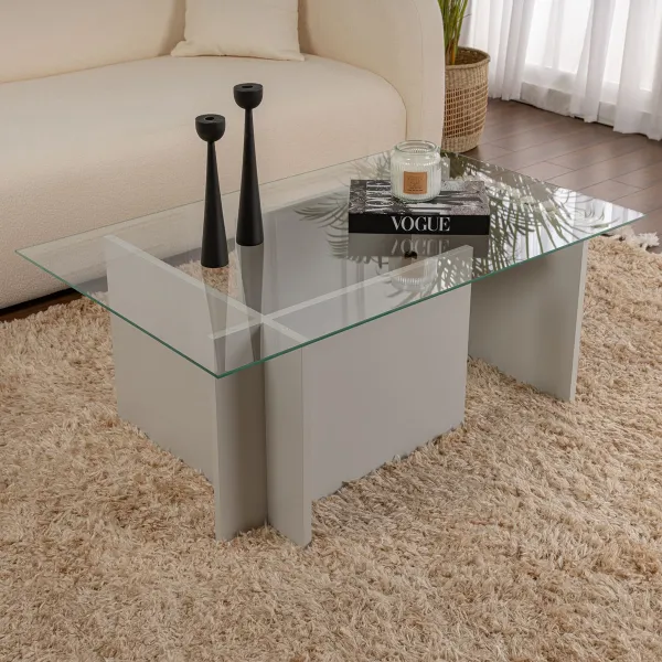 Konferenčný stolík Vetrino - Grey