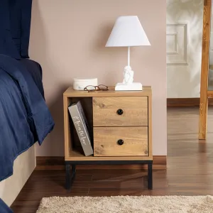 Nočný stolík Glimmer Atlantic Pine