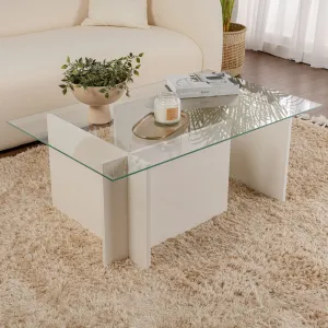Konferenčný stolík Vetrino - Wooden White